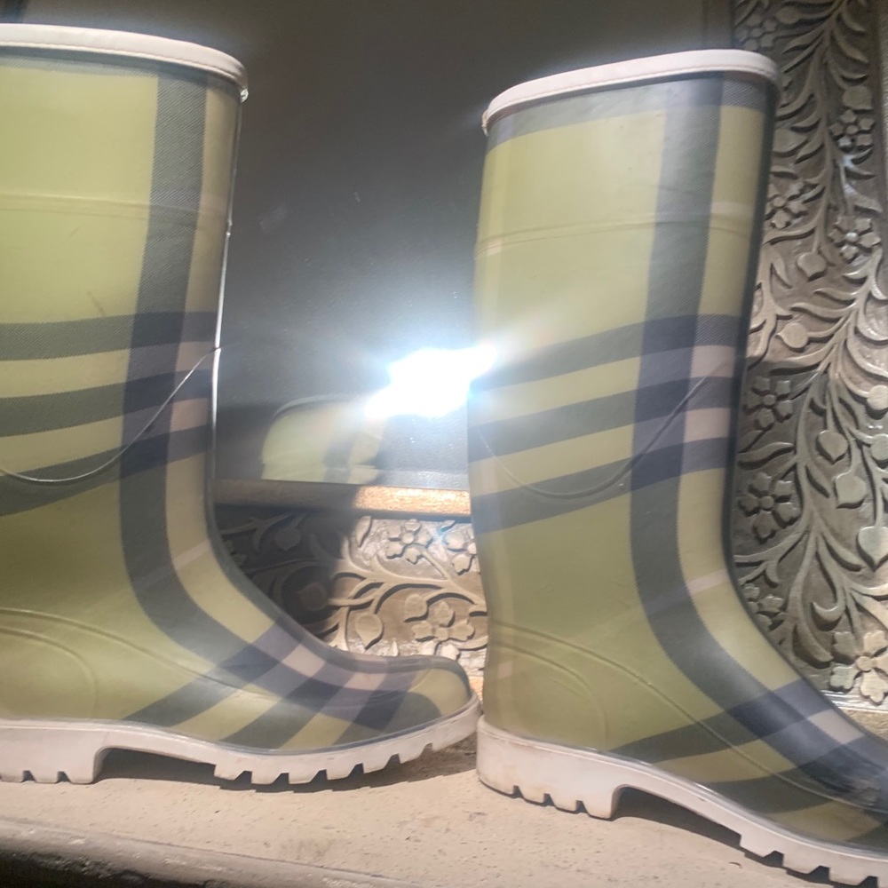 Burberry Rubber Rain Boots